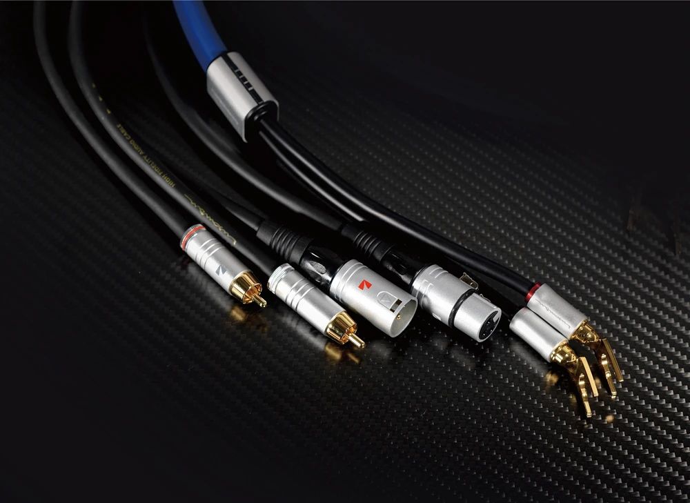 呈現音樂舞臺的每一個細節：LUXMAN力仕線材 JPS-15000/2 喇叭線、JPR-100 RCA、JPC-100 XLR